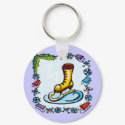 Kids Ice Skating T Shirts and Kids Gifts keychains
