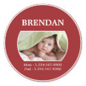 Kids ID sticker with contact details by mistyqe Kids ID sticker with contact details