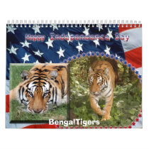kids-khan-china-Jul, BengalTigers Wall Calendar