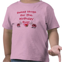 Kids Ladybug Birthday T-Shirt