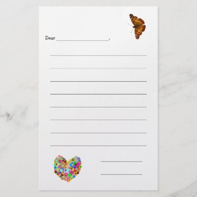 Stationery  Kids on Kid S Lined Note Paper Personalized Stationery From Zazzle Com