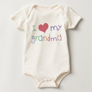Kids Love Grandma Organic Infant /Creeper shirt