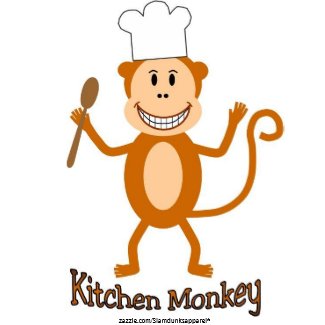 Kids Monkey apron apron