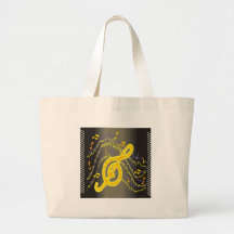 Kids Music Tote Bag