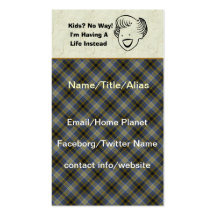 Kids No Way Business Card