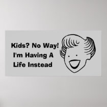 Kids No Way Print