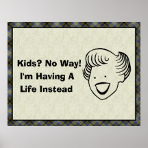 Kids No Way Print