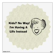 Kids No Way Room Sticker