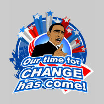 Kids Obama "time for CHANGE" shirt