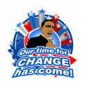 Kids Obama "time for CHANGE" shirt by onthehanger Kids Obama "time for CHANGE" shirt