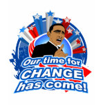 Kids Obama "time for CHANGE" shirt