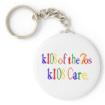 Kids of the 70's kIDS Care Keychains