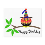 Kids Party: Owl Postcard