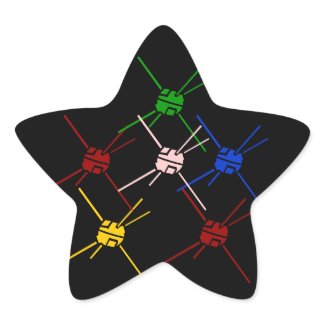 KIDS PLANET - Adventure into Earth n Space Star Sticker