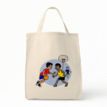 Kids playing basketball bags
