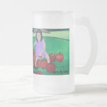 Kids Playing Frosted Mug