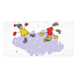 Kids Playing In The Snow