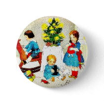 Kids playing with toys and christmas tree buttons by RememberChristmas Kids playing with toys and christmas tree buttons