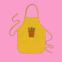 Kids Popcorn apron, choose any design you'd like!