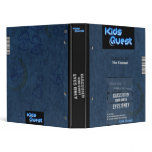 Kids Quest Dossier, with editable title binders