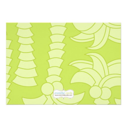 Kids Reptile Birthday Party Invitation