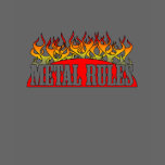 Kids Ringer Metal Rules Shirt t-shirts
