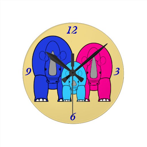 Kid's Room Wall Clock
