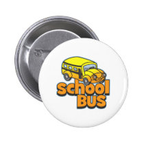 Kids School Bus buttons