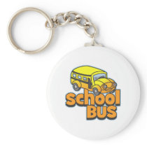 Kids School Bus keychains