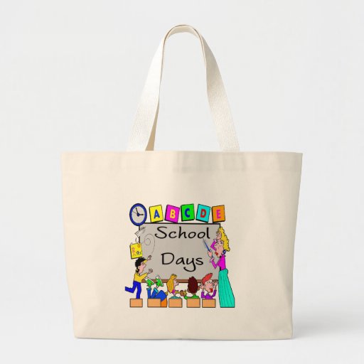 Kids School Tote Bag Zazzle