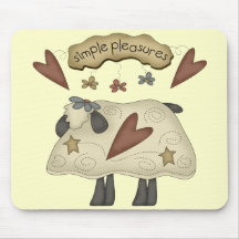 Kids Sheep T Shirts and Gifts Mouse Mat
