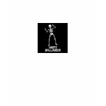 Kids Skeleton Halloween Ringer Shirt