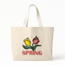 Kids Spring Tote Bag