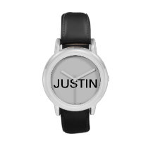 Kid's Stainless Steel Watch at Zazzle