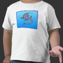 Kids T-Shirt - Sea Serpent in Ocean