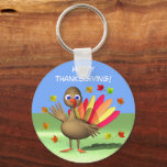 Kids Thanksgiving Baby Turkey keychains