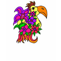 Kid's Tropical Bird T-shirt