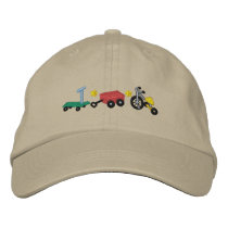 Kid's Wheels embroidered hats