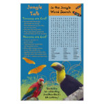 Kid’s Zoo Birthday Party Activity Sheet Flyer