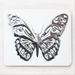 Kiere_Chrome_Butterflies_5 Mouse Pads