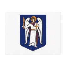 Kiev Coat of Arms Postcard by FlagTshirts Kiev Coat of Arms Postcard