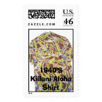 kiilani2 001, 1940'S Kiilani Aloha Shirt postage