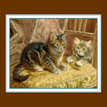 Kiitten Poster Print: Vintage Kitty Cats posters