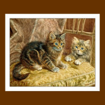 Kiitten Poster Print: Vintage Kitty Cats posters