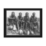 Kikayu Tribe members.  British East Africa Post Cards