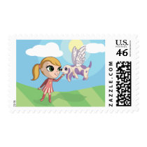 Kiki and Sugarplum postage by ButtermilkBiscuits Kiki and Sugarplum postage