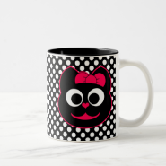 KiKi Kitty Pink Coffee Mugs