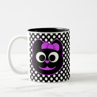 KiKi Kitty Purple mug