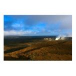 kilauea crater big island volcano posters