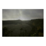 kilauea iki crater big island volcano posters